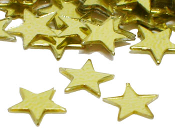 Star Confetti, Gold 1/8